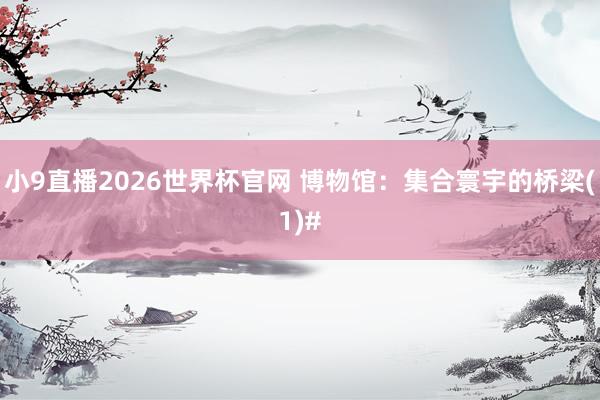 小9直播2026世界杯官网 博物馆：集合寰宇的桥梁(1)#