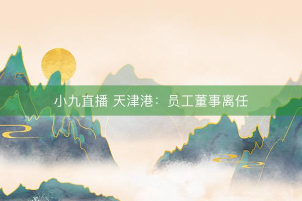 小九直播 天津港：员工董事离任